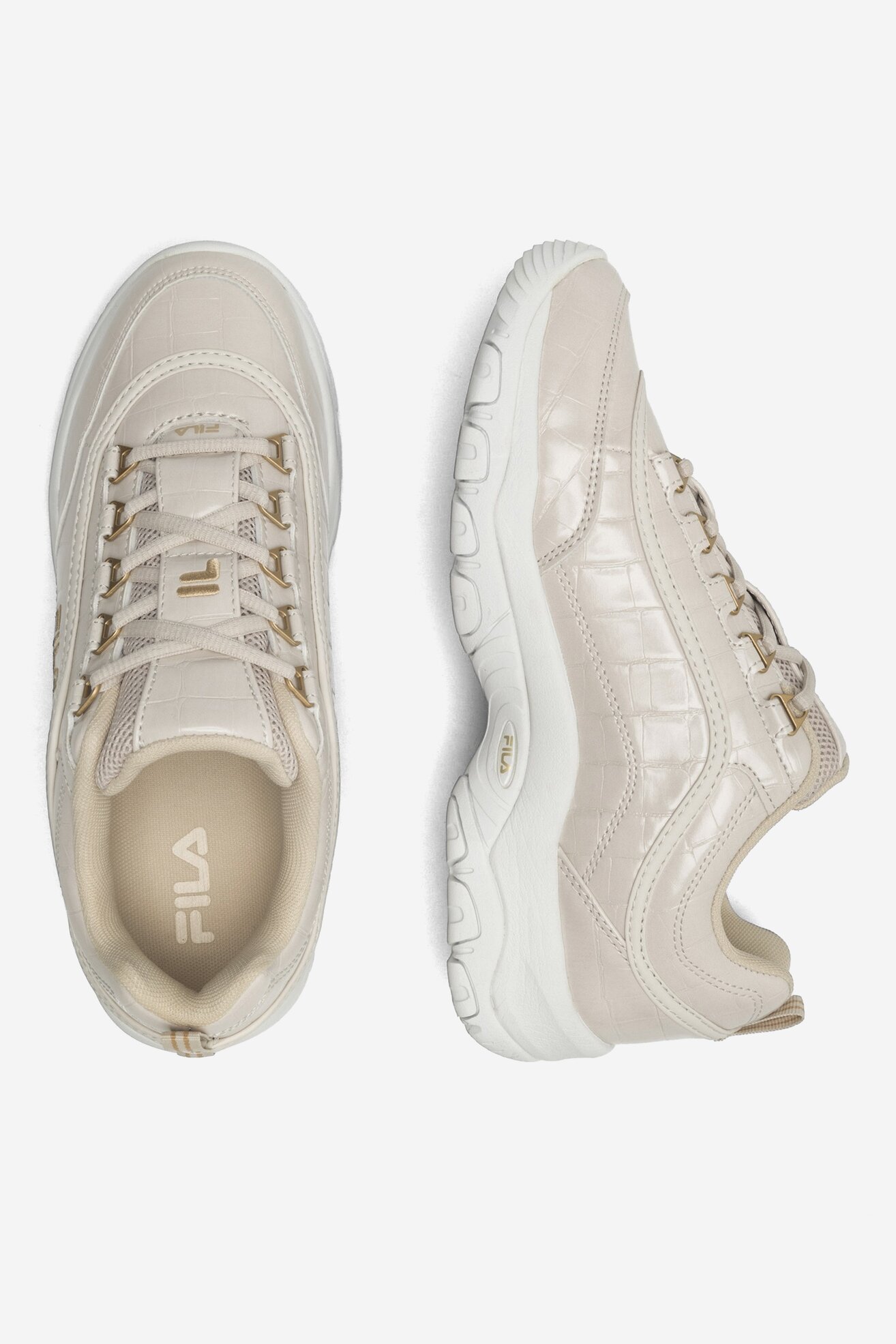 Sneakers Fila STRADA F low wmn 1011349 17F Beżowy jasny