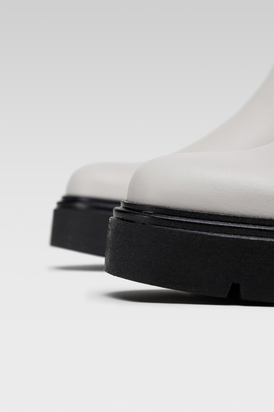 
                Gino Rossi - Skórzane botki na obcasie - 5903698975061