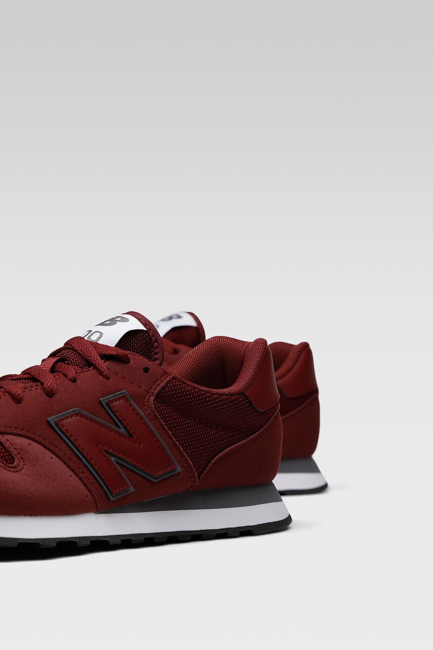 New Balance - Obuwie sportowe bordowe sznurowane - 5903698812786