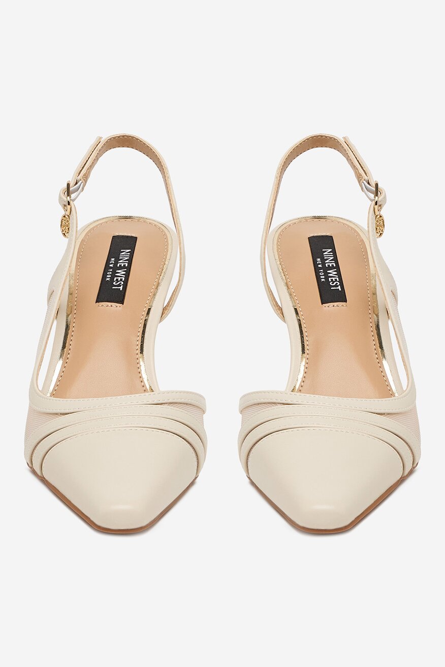 
                Елегантни обувки NINE WEST КРЕМАВ - 5906751948385