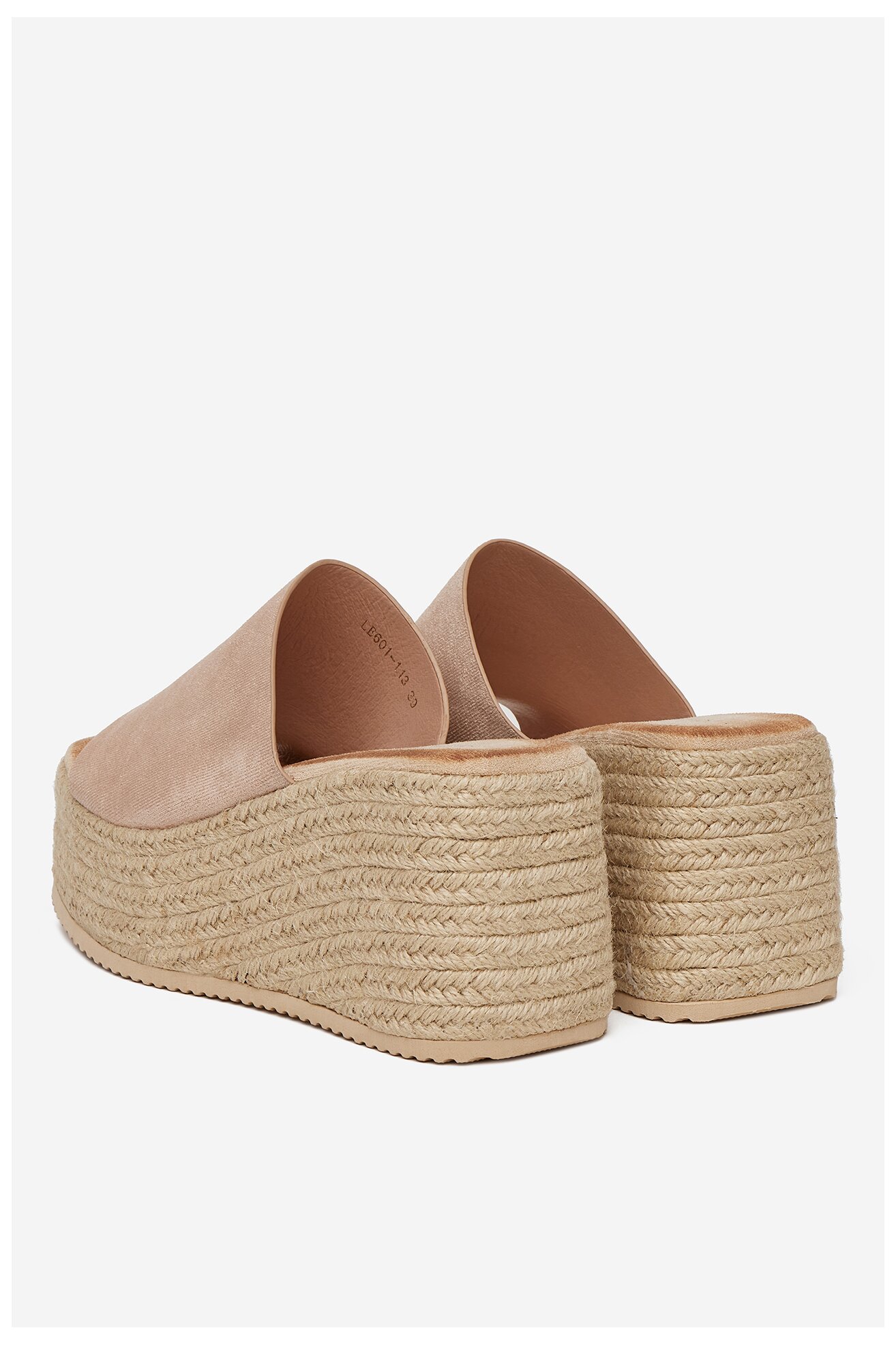 Klapki DeeZee LE601-113 Beżowy