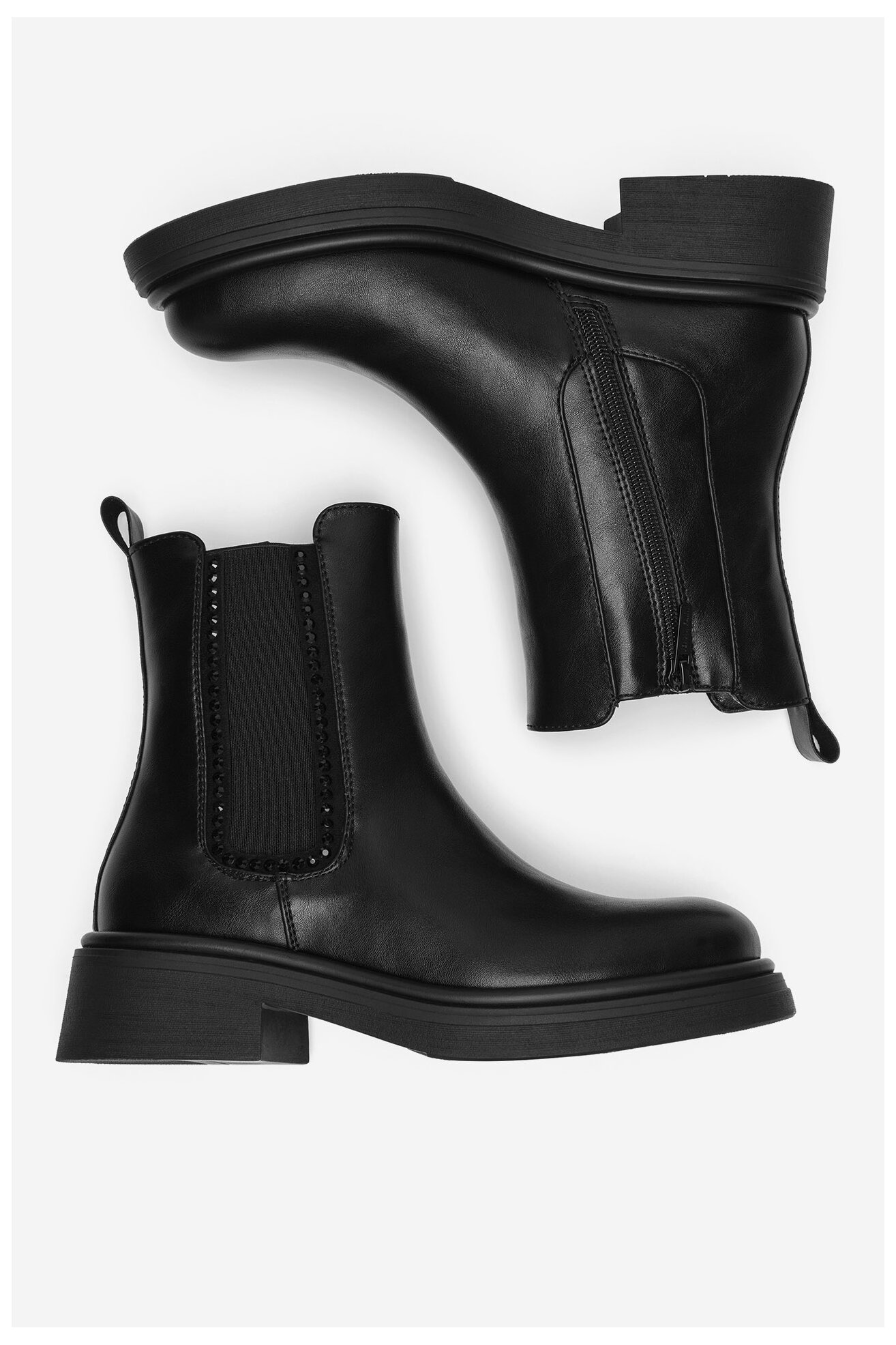 Kratke čizme Jenny Fairy WS6368-01 CRNA