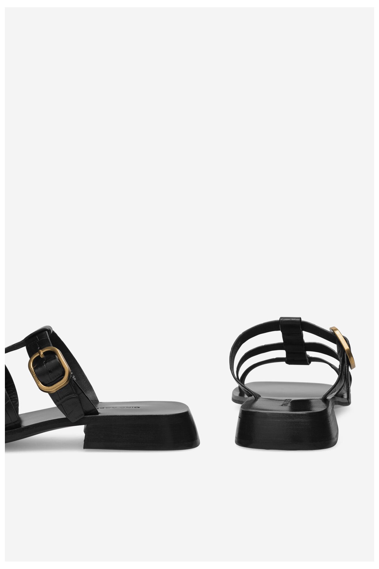 Klapki Gino Rossi MALI-112791 Czarny