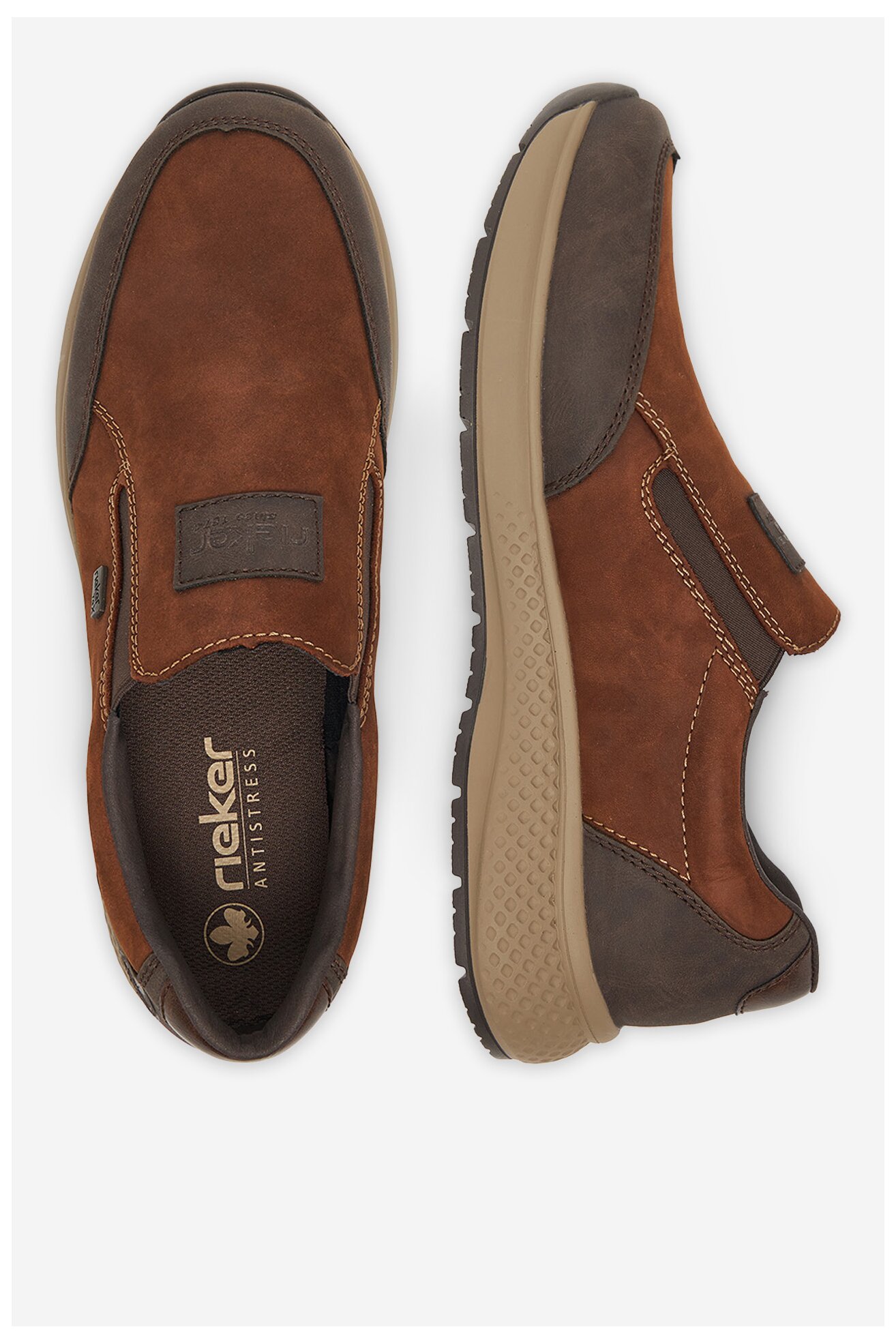 Половинки обувки Rieker B7654-22 КАФЯВ