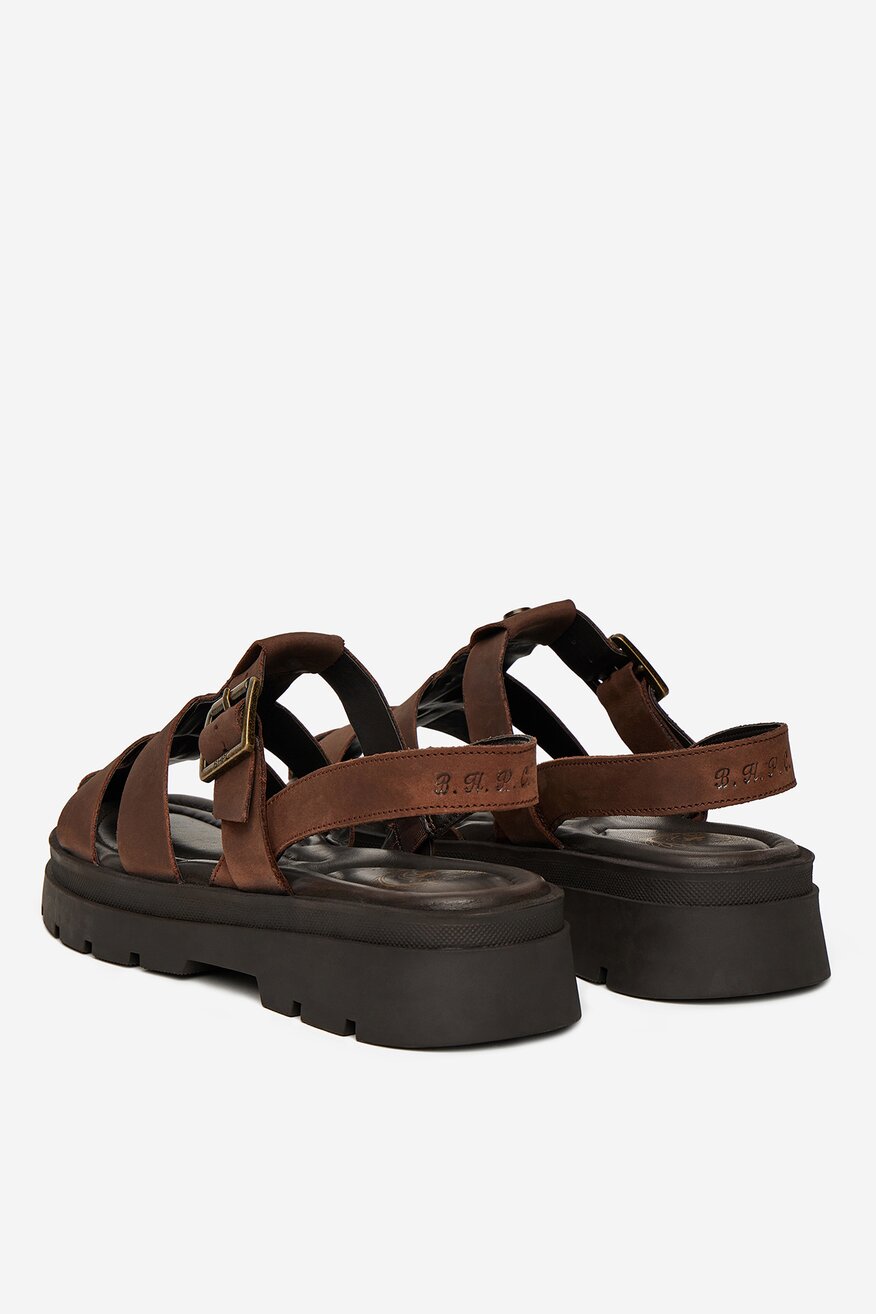 
                Beverly Hills Polo Club - Sandały skórzane - 5906751059388