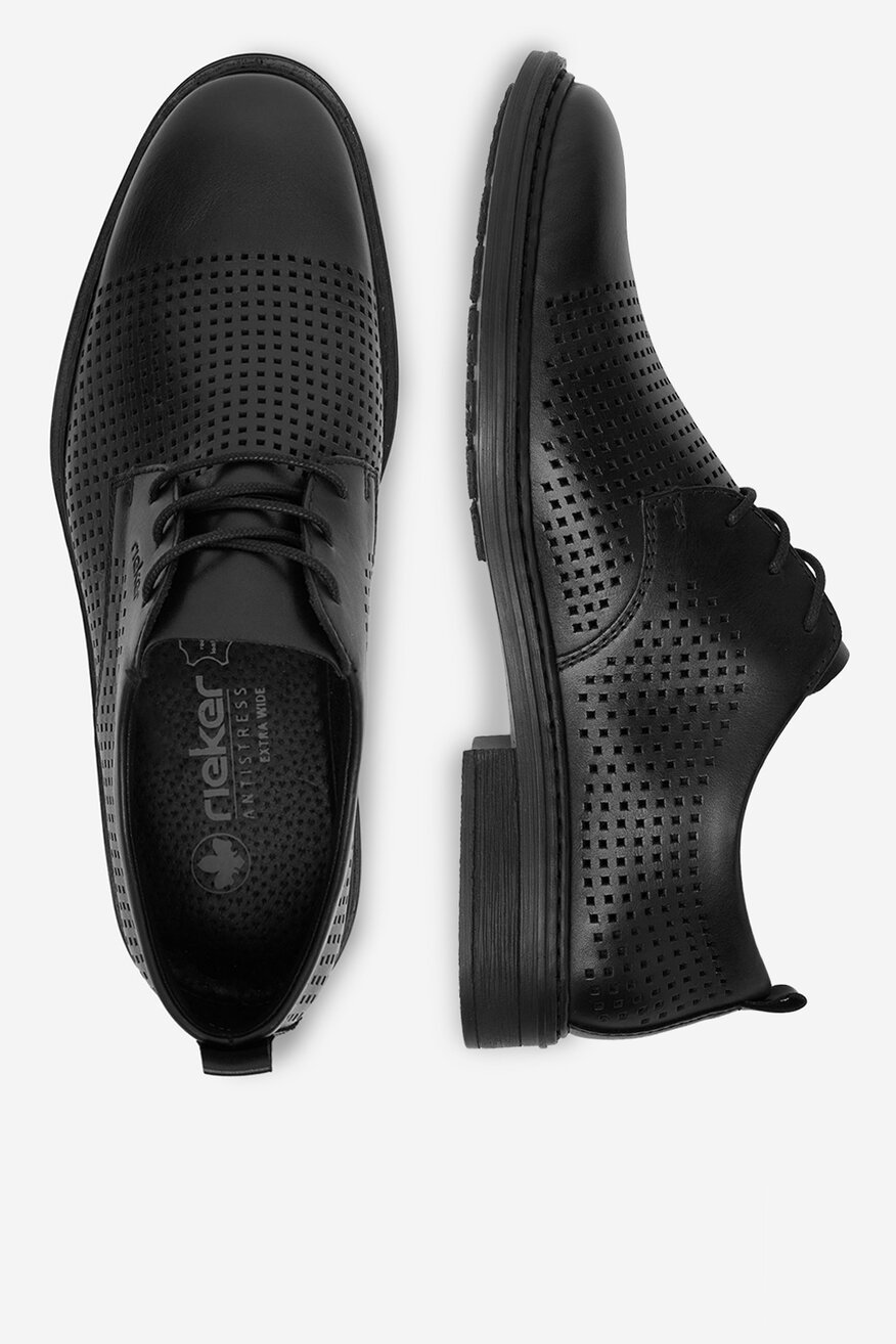 Rieker - Półbuty skórzane - 5906751774984