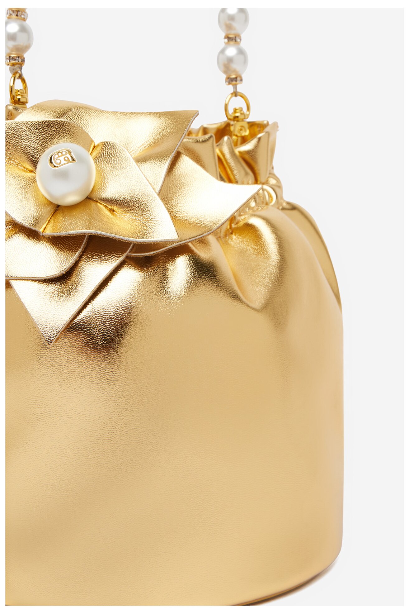 Сумка З Ремінцем Gino Rossi EO-ROSE-LA224-19454 ЗОЛОТИЙ