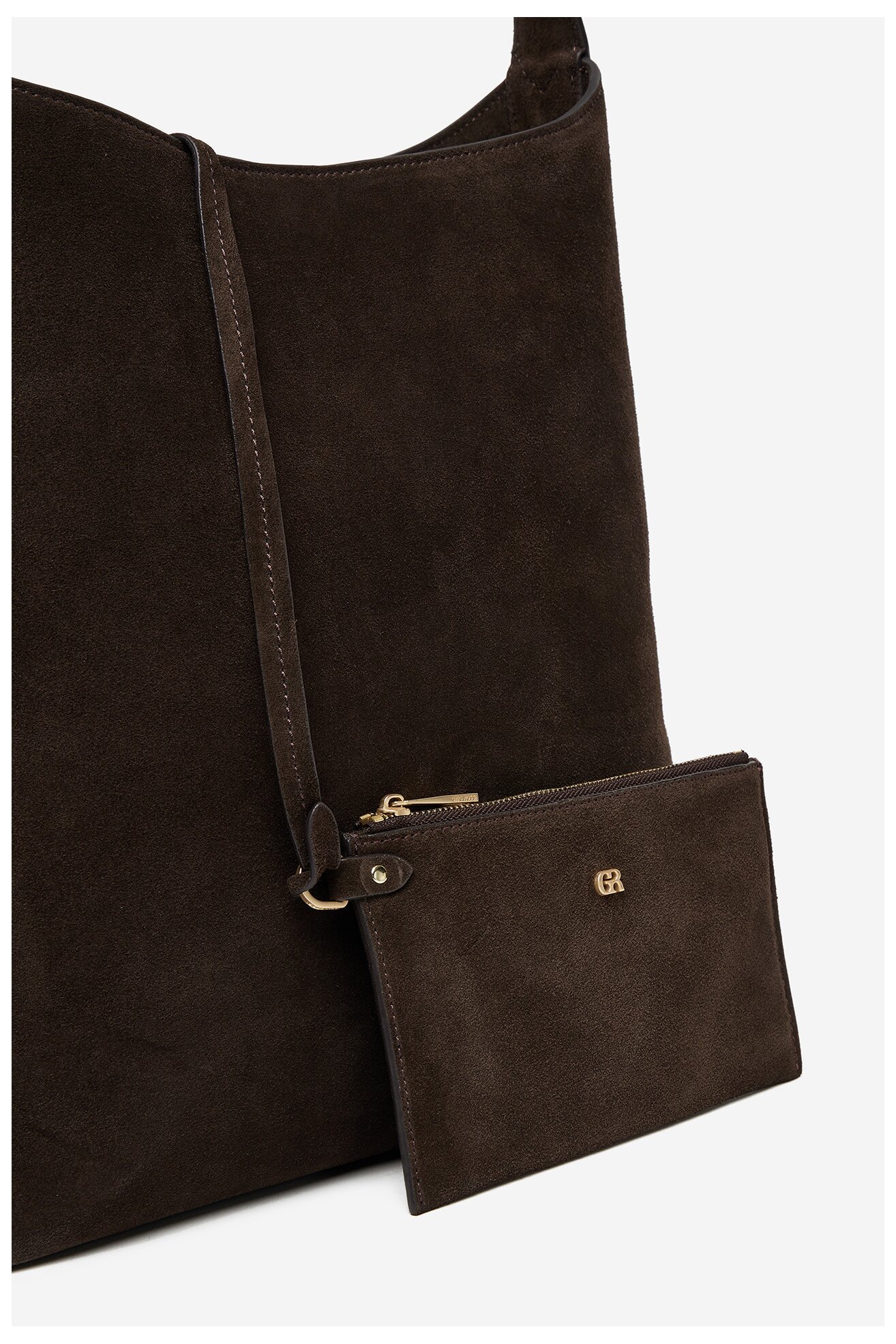 Сумка З Ремінцем Gino Rossi EO-LAILA513-113-1 ТЕМНО-КОРИЧНЕВИЙ