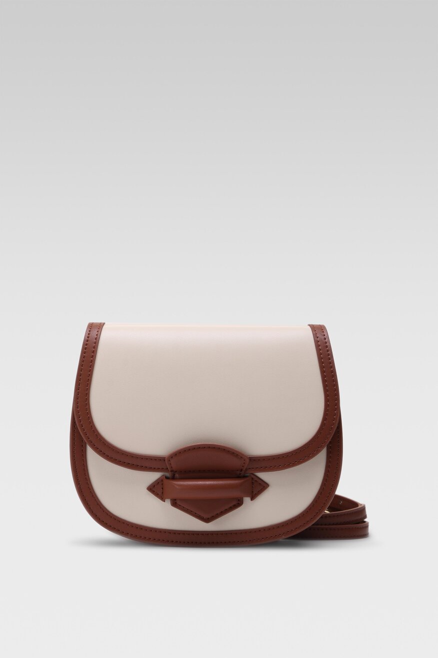 
                Gino Rossi - Torebka skórzana beżowa - 5904862659732