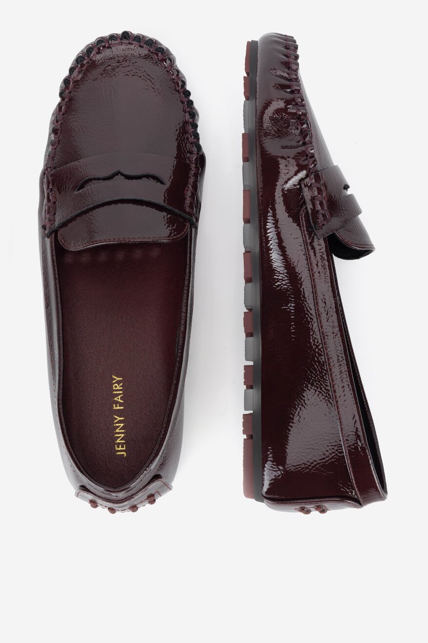 Mokasíny Jenny Fairy BORDÓ - 5905588793946