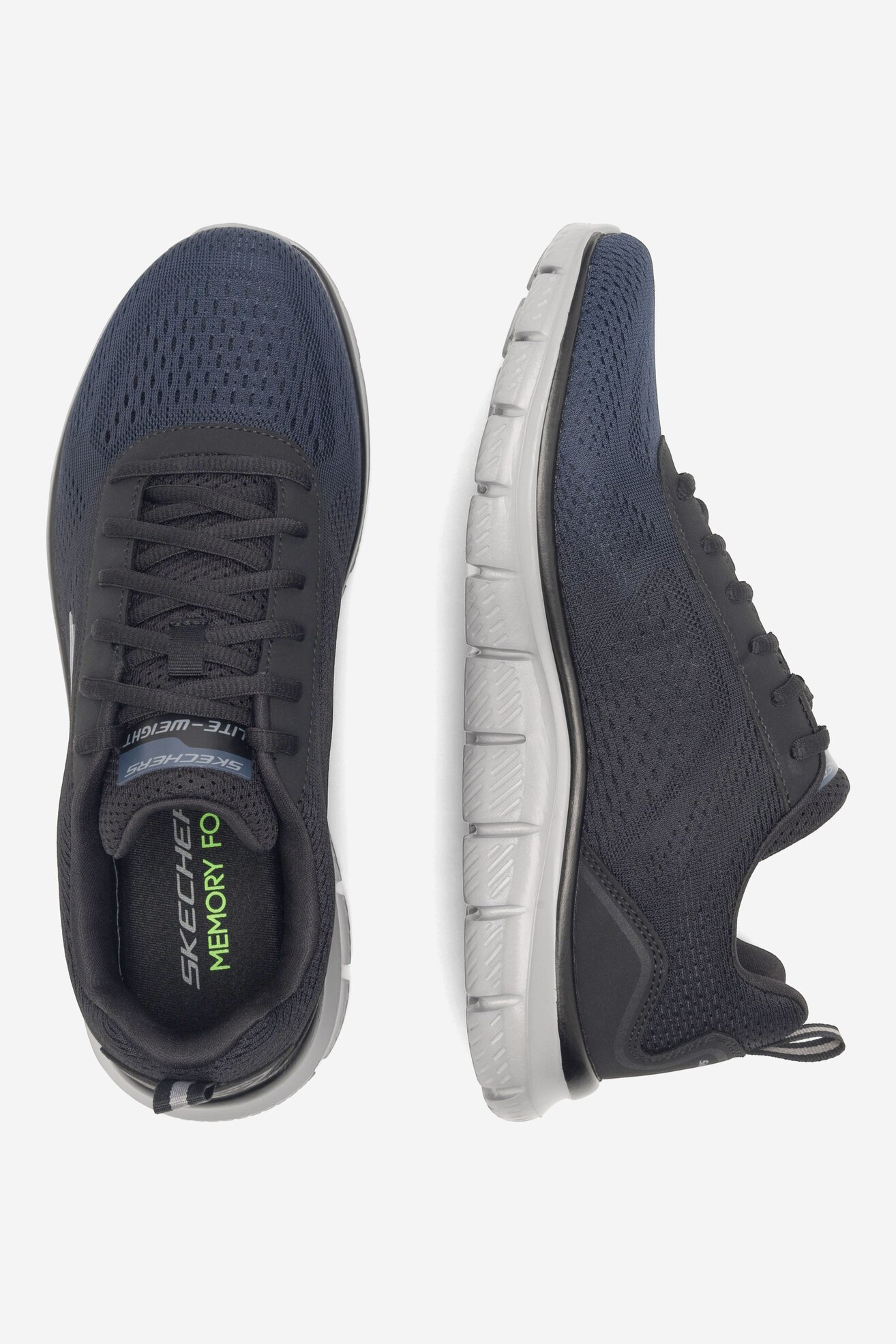 Obuwie sportowe Skechers TRACK RIPKENT 232399 NVBK Granatowy