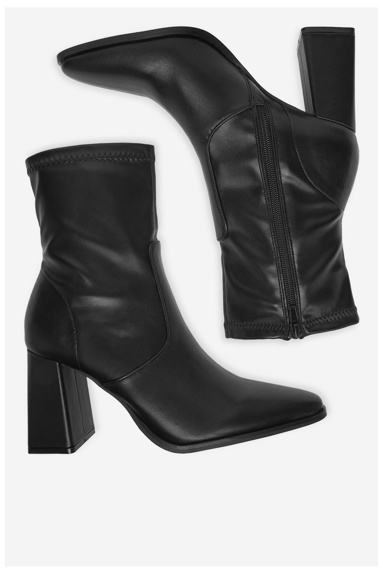 Botki DeeZee W4LD192504 Czarny