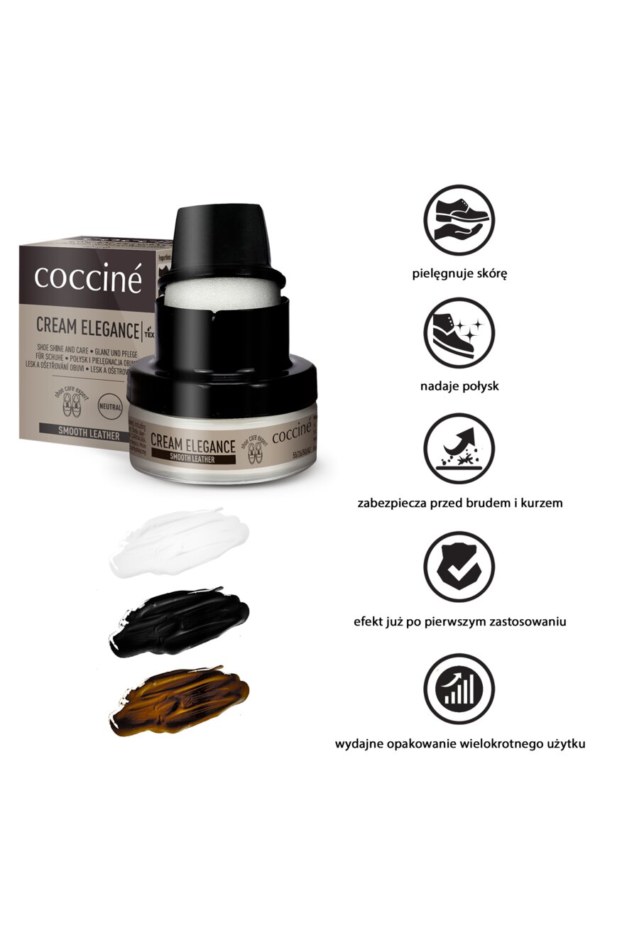 Coccine - Krem do butów brązowy - 5900949525693