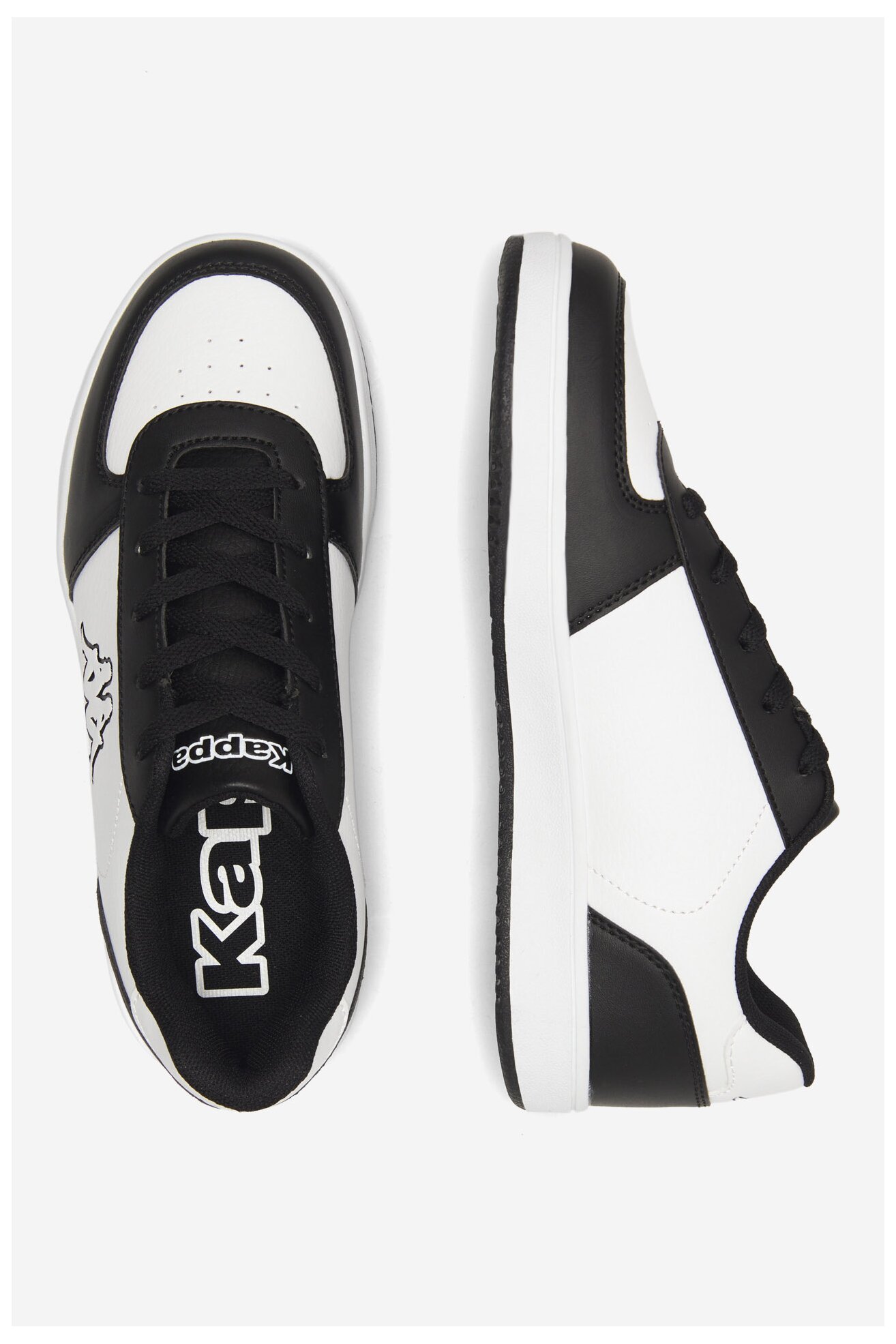 Încălțăminte sport Kappa LOGO MALONE KID 371K1IW-A01 ALB