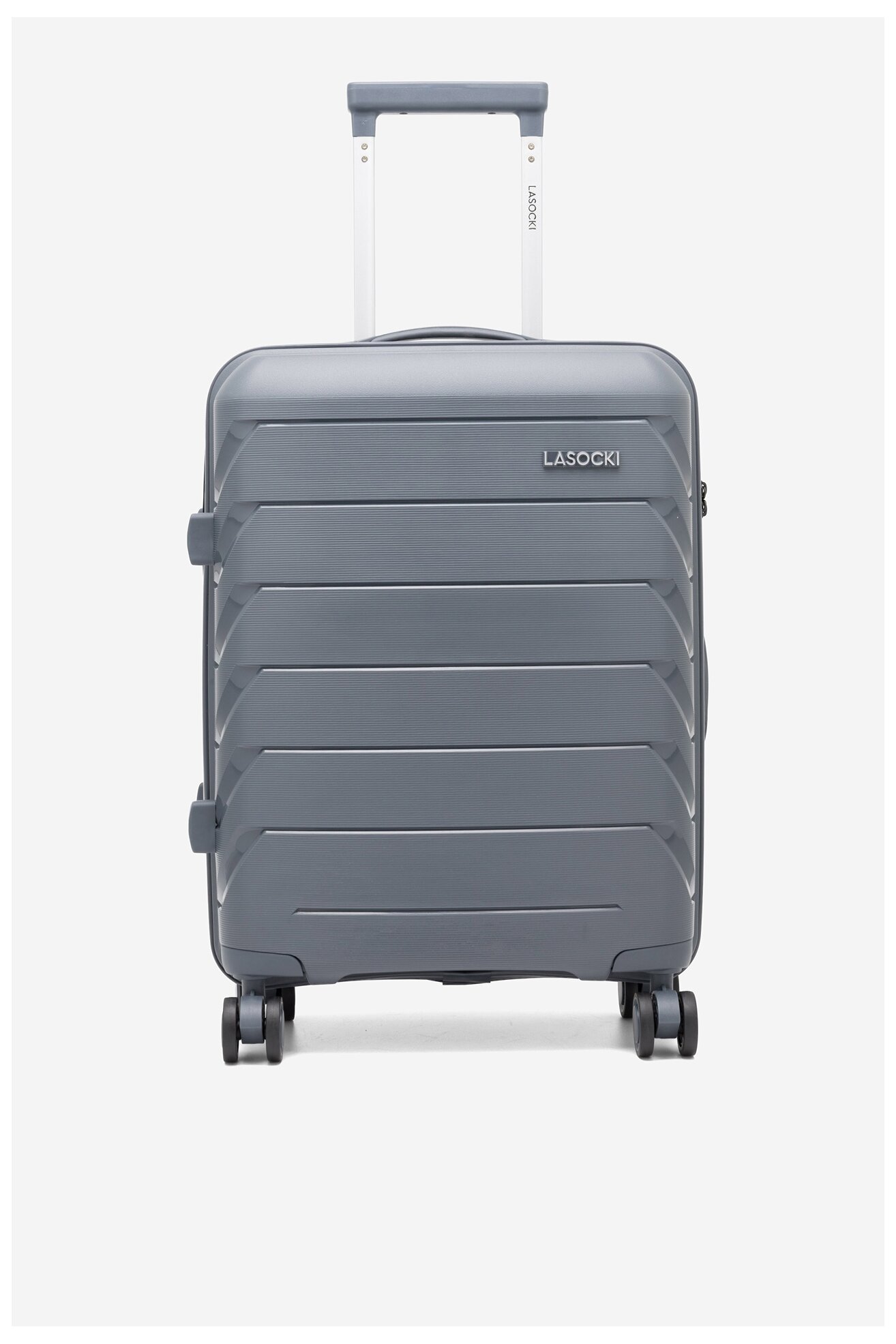 Walizka Lasocki WAL-S-07GREY-04 Szary
