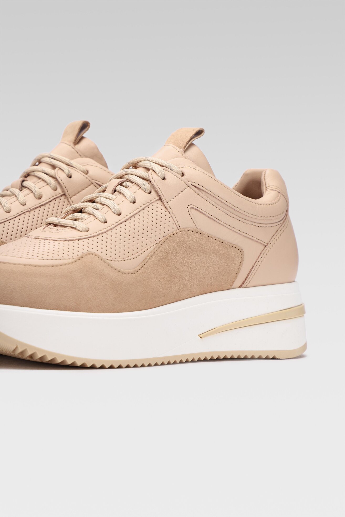 Półbuty Gino Rossi Sport RST-LUXORY-01 Beżowy