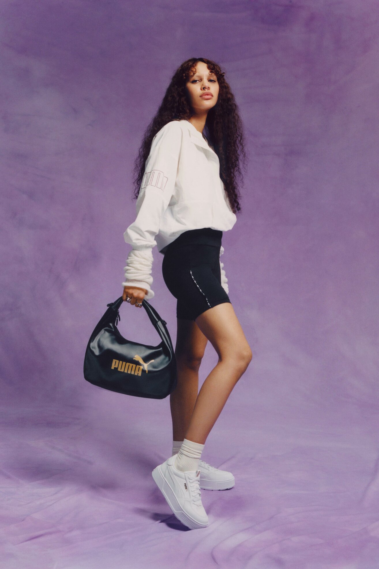 Torebka Puma CORE UP HOBO 07948001 Czarny