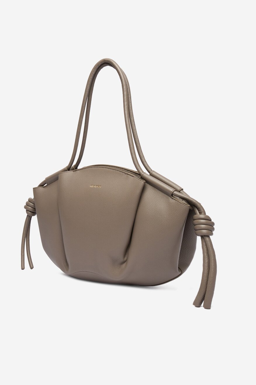 Дамска чанта Gino Rossi ТЪМНОБЕЖОВ - 5906751622759