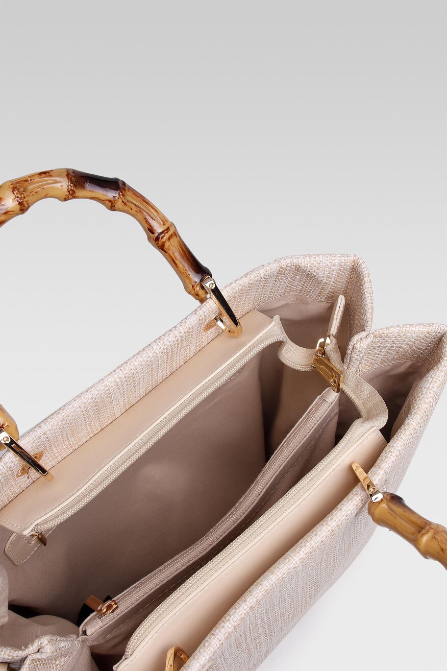 Jenny Fairy - Torebka tote bag pastelowa beżowa - 5904248575939