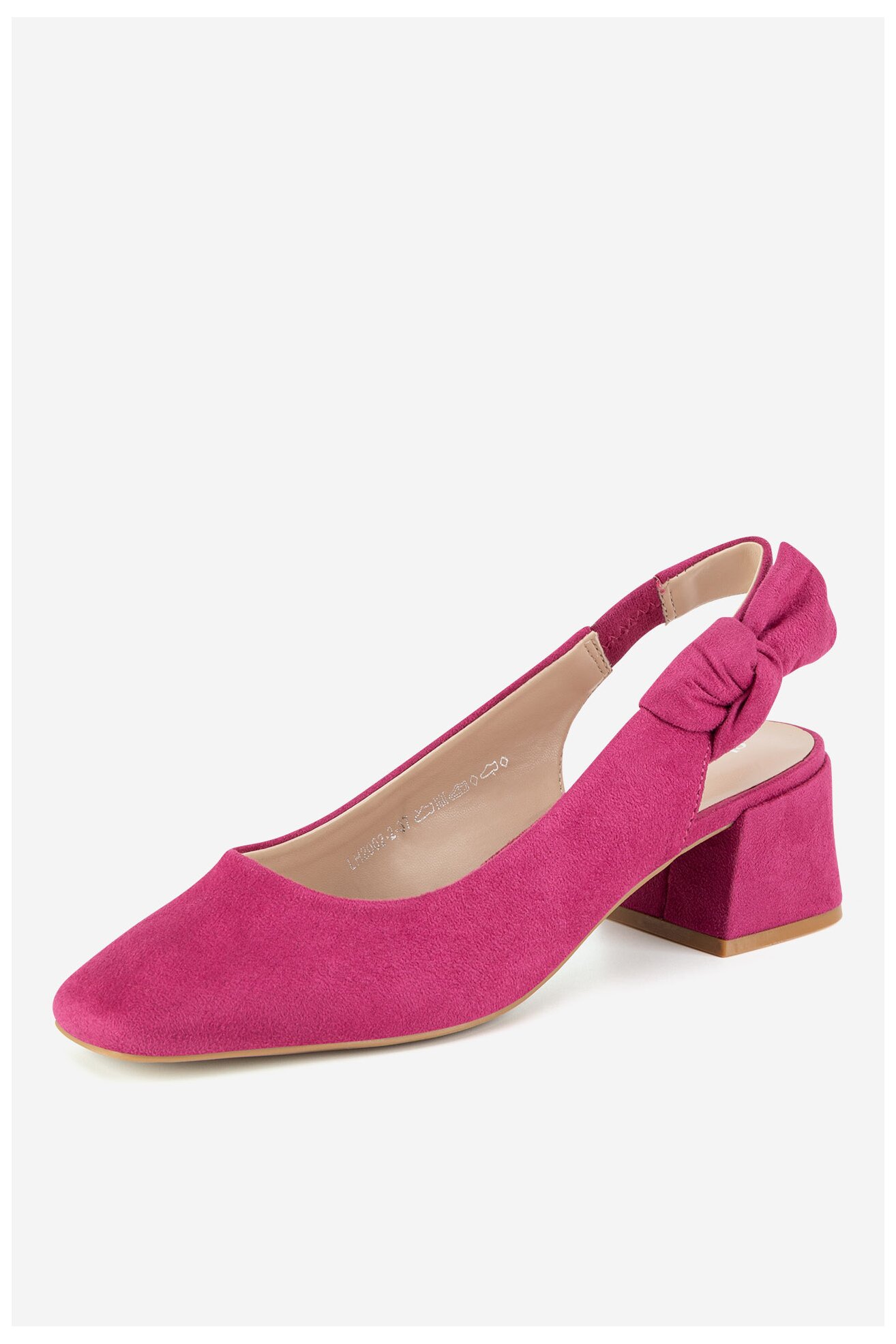 Lodičky Clara Barson LH2002-2 TMAVĚ RŮŽOVÁ