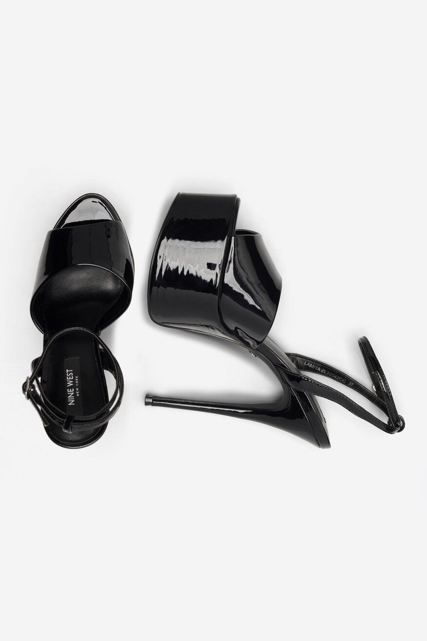 
                NINE WEST - Sandały na szpilce - 5905588174899