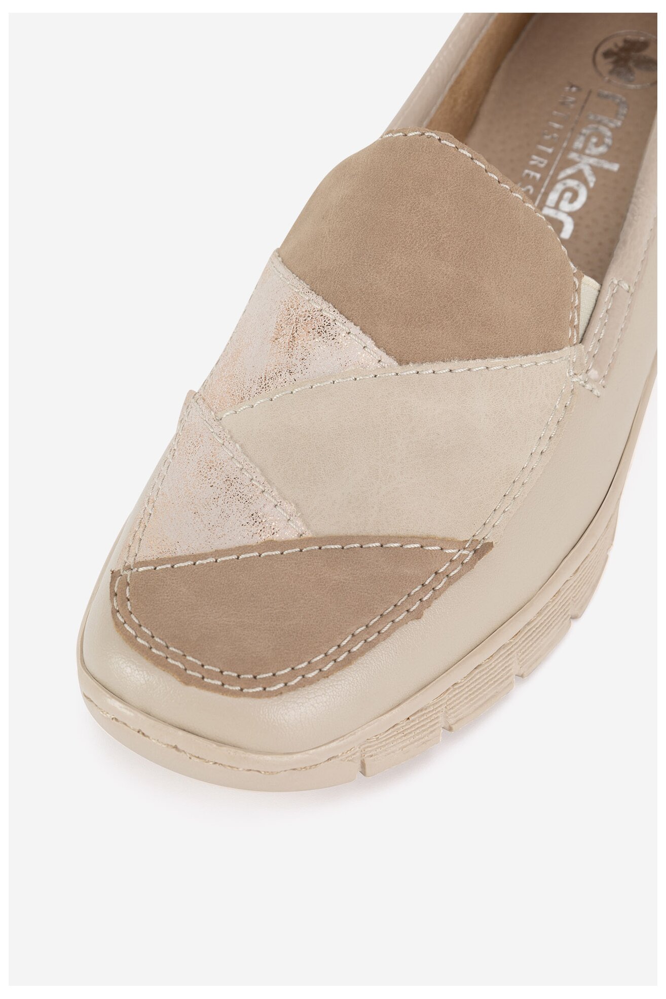 Félcipő Rieker 53785-60 BÉZS