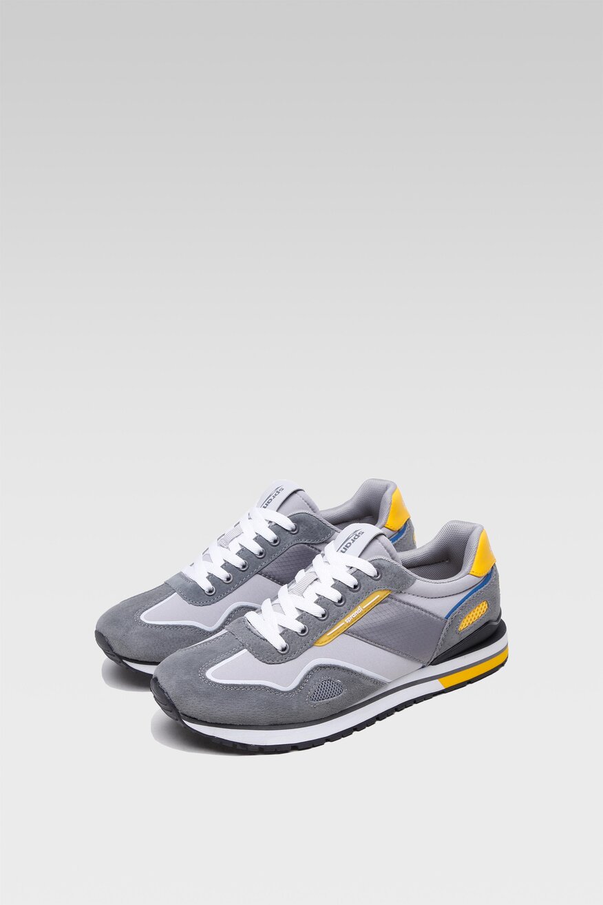 
                Sprandi - Sneakersy z łączonych materiałów - 5904248352301