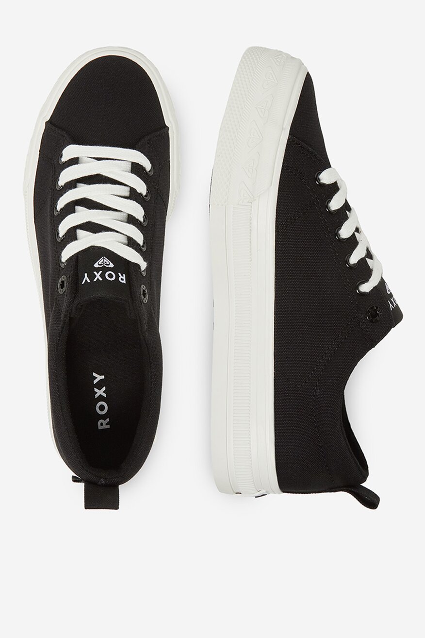Vászoncipő ROXY FEKETE - 5906751018828