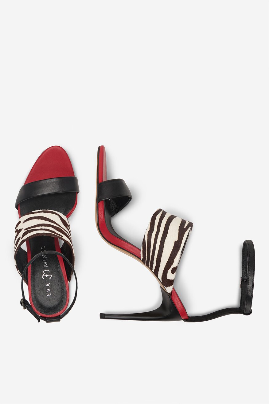 
                EVA MINGE - Sandały skórzane - 5906751814406