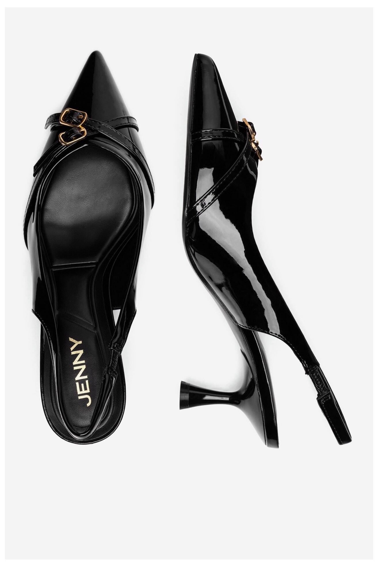 Czółenka Jenny LH24013-2 Czarny