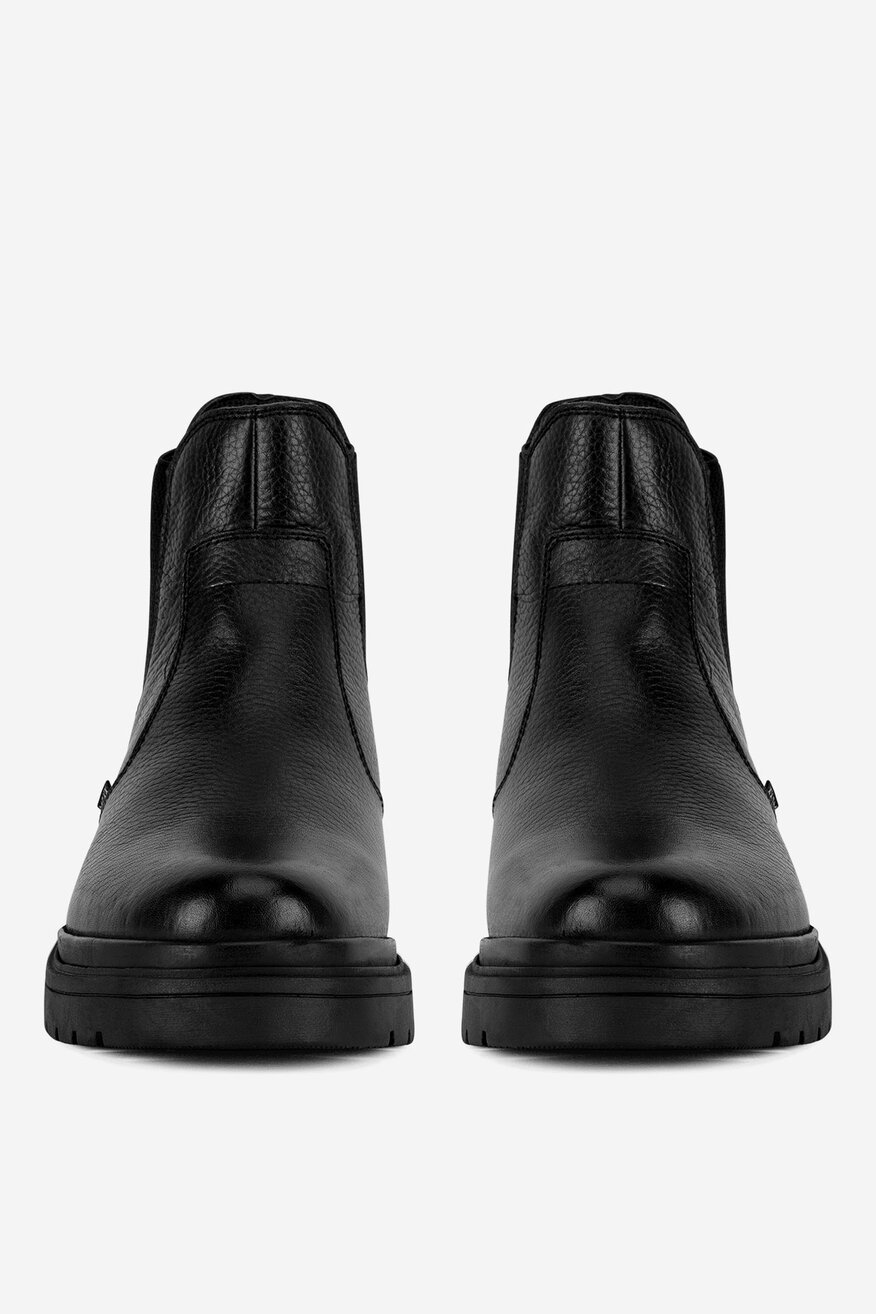 
                Mexx - Botki skórzane ocieplane - 5903419561658