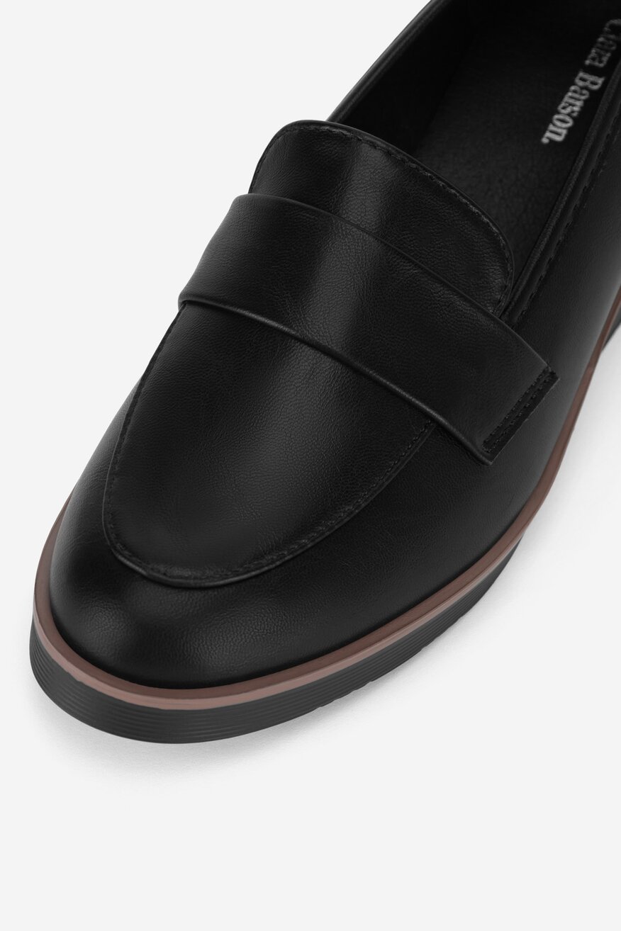 Clara Barson - Loafersy na koturnie - 5905588716266