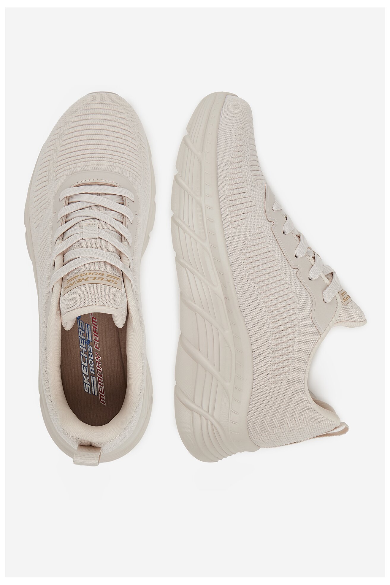 Încălțăminte sport Skechers BOBS B FLEX HI 117385 OFWT ALB