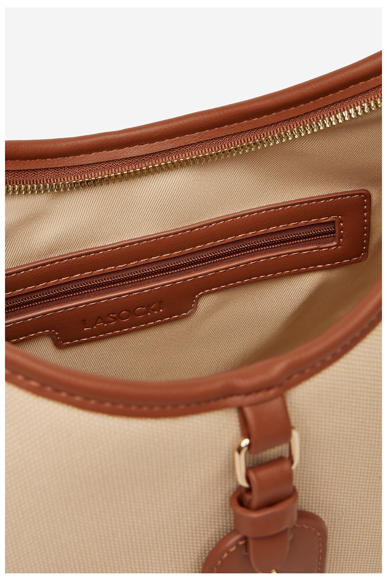 Дамска чанта Lasocki LSK-O-003-07 КАМЕЛ