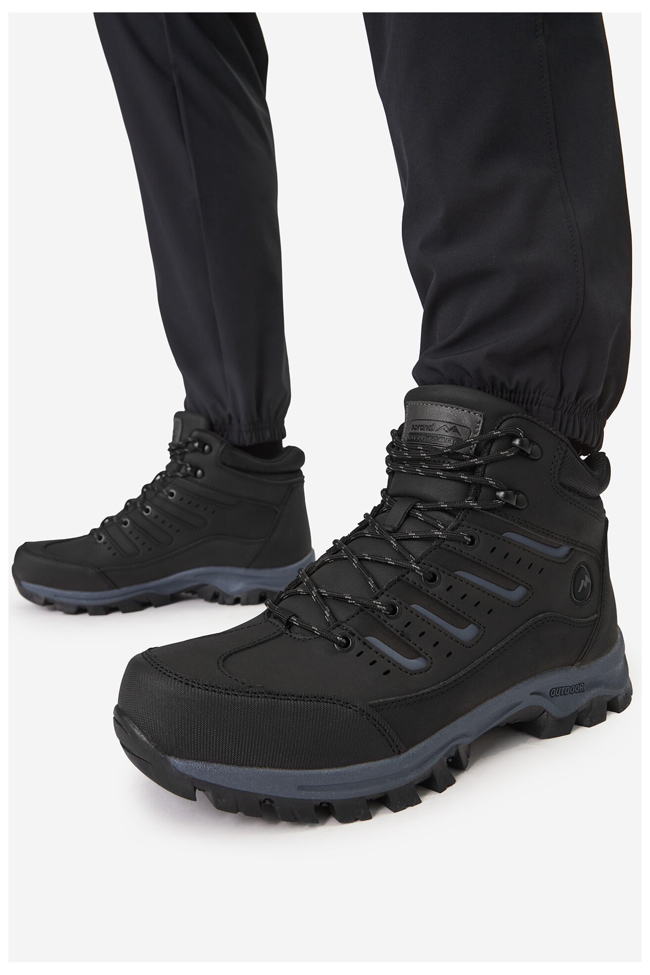 Duboke cipele SPRANDI EARTH GEAR MP07-91327-01 CRNA