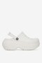 Șlapi pentru bazin Crocs BELLA CLOG 210062-100 ALB