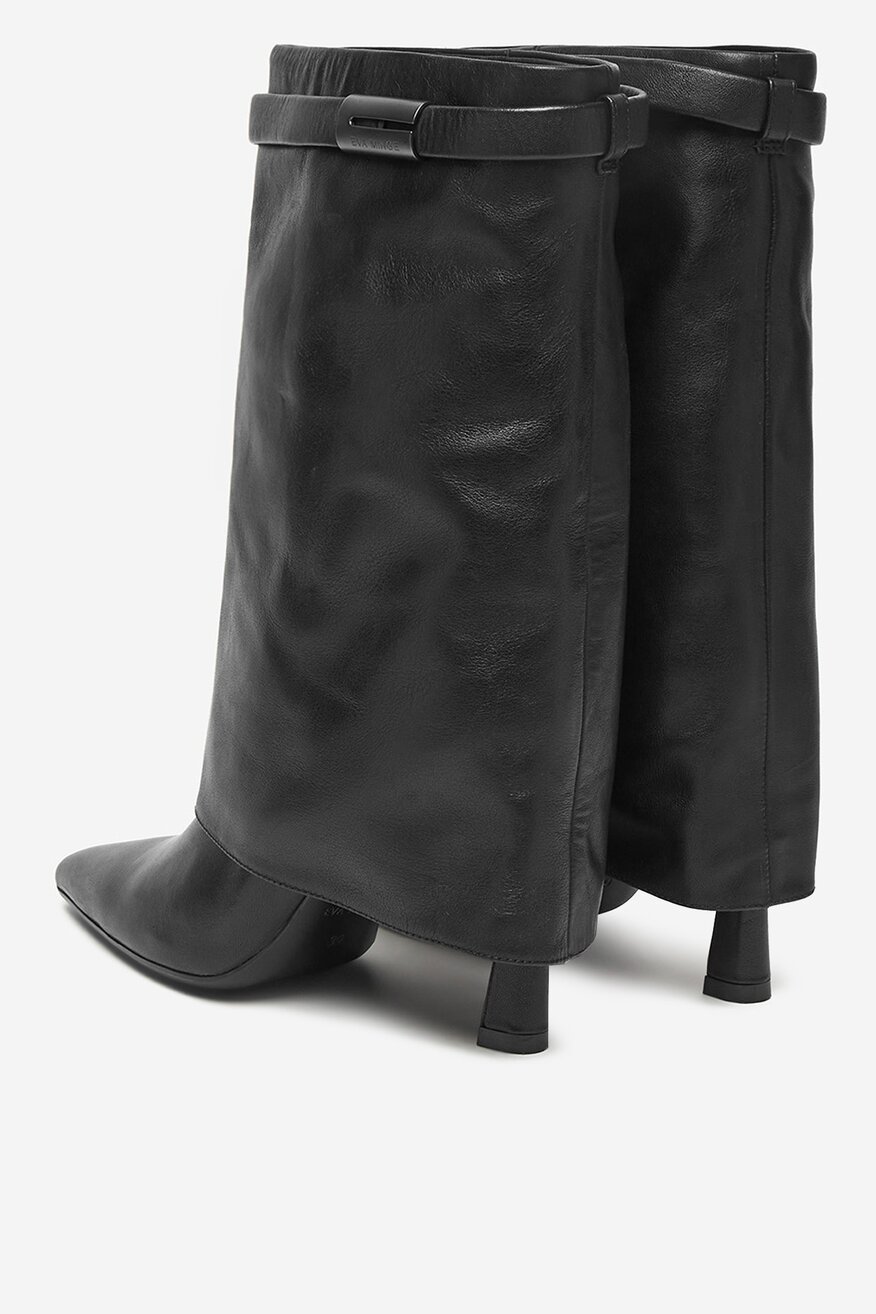 
                Bokacsizma EVA MINGE FEKETE - 5906751409060