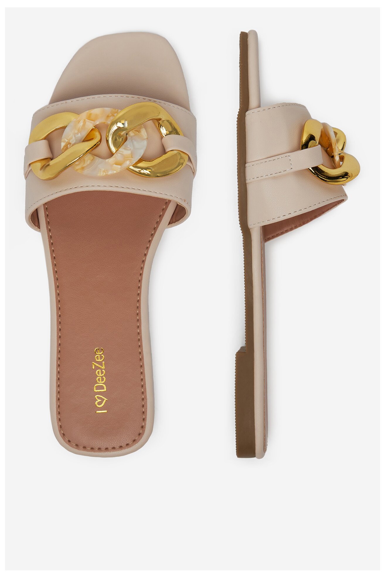 Șlapi DeeZee Q28-2 BEJ