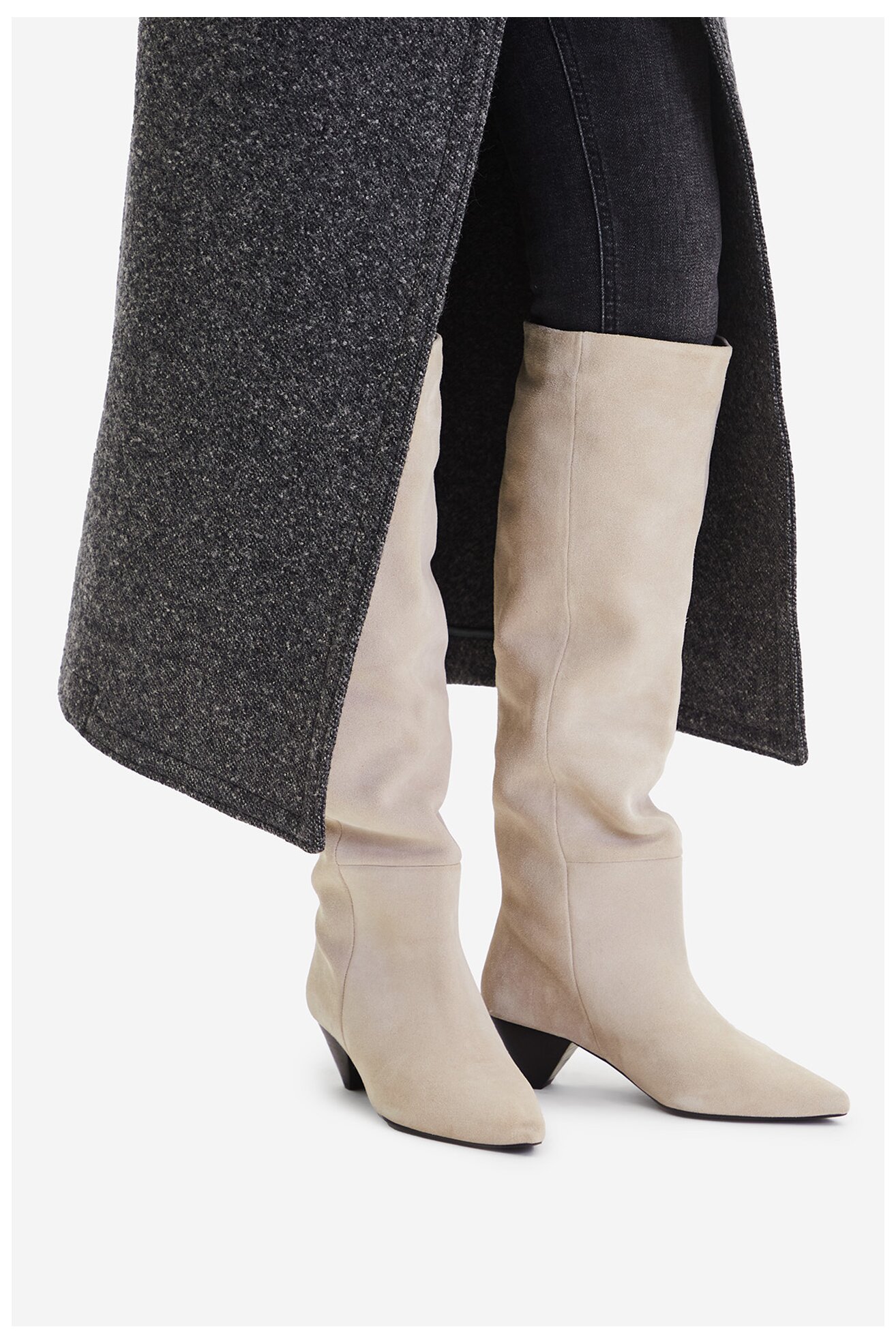 Kozaki Badura EO-APRIL-123433 Szary jasny