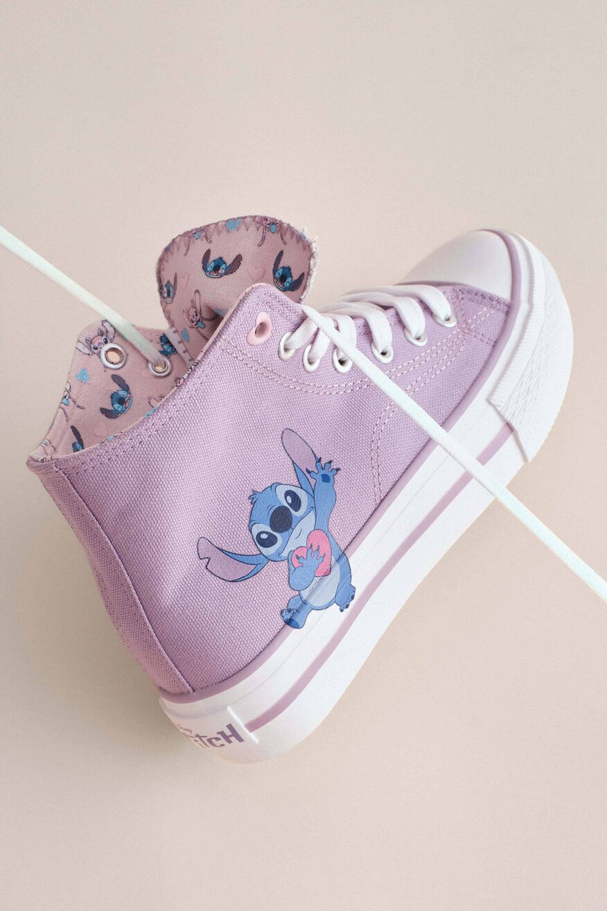 Plátěná obuv Disney Classics FIALOVÁ - 5903698721880