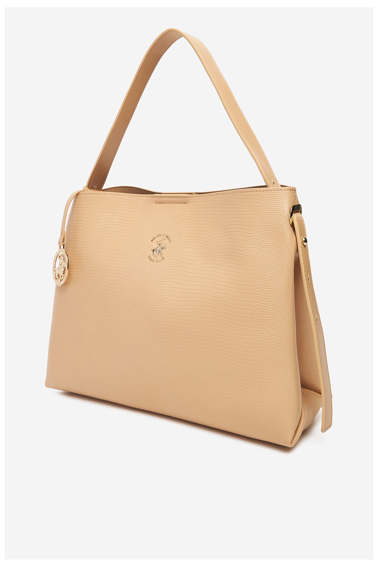 Kézitáska Beverly Hills Polo Club BHPC-W-04-A23 BÉZS