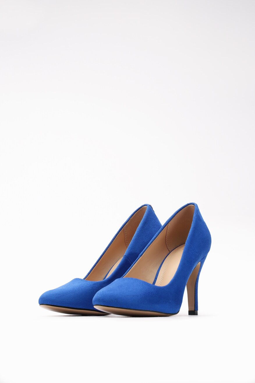 
                Jenny Fairy - Czółenka na obcasie chabrowe - 5903698166599