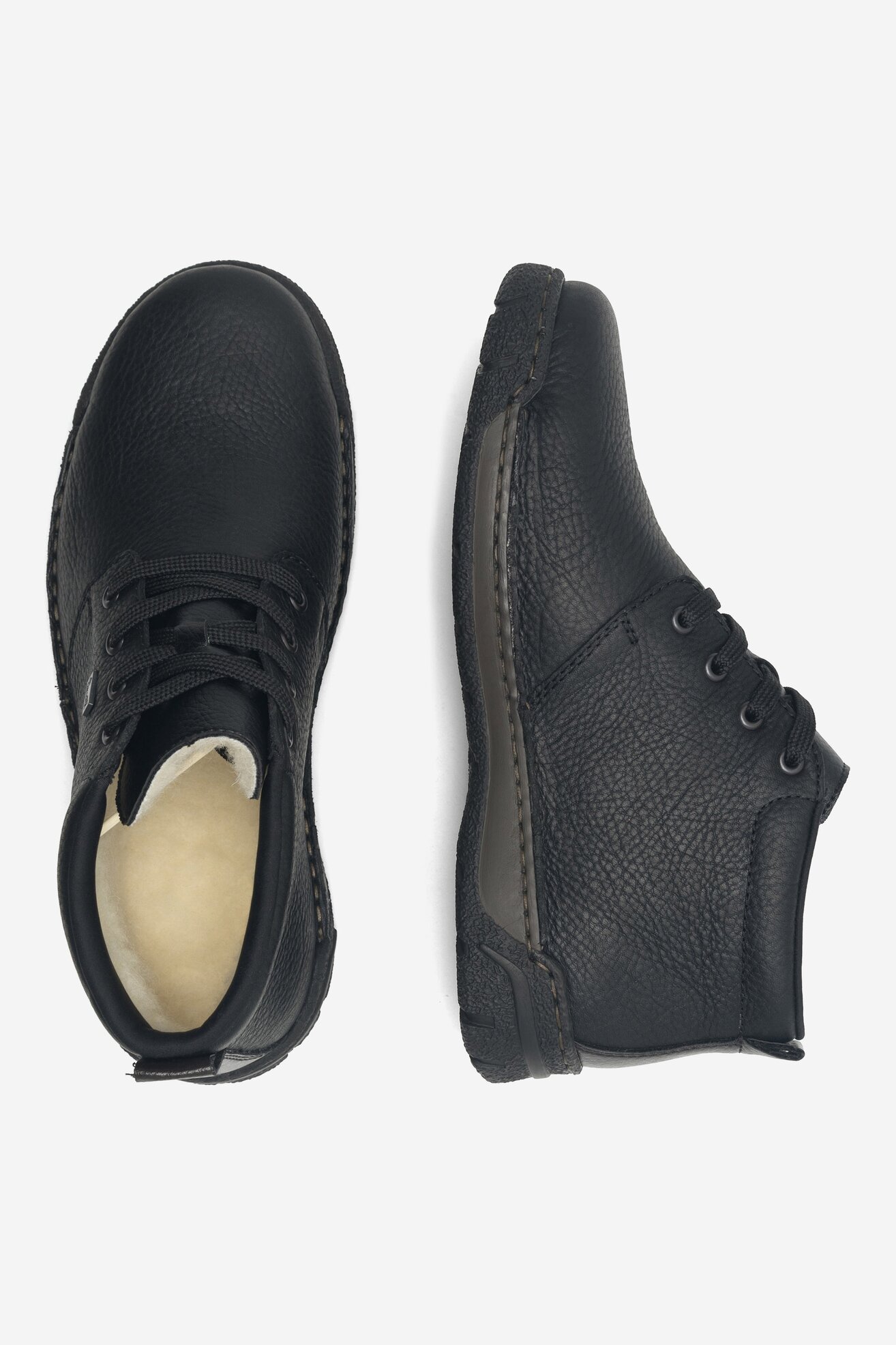 Черевики Rieker B0304-00 ЧОРНИЙ