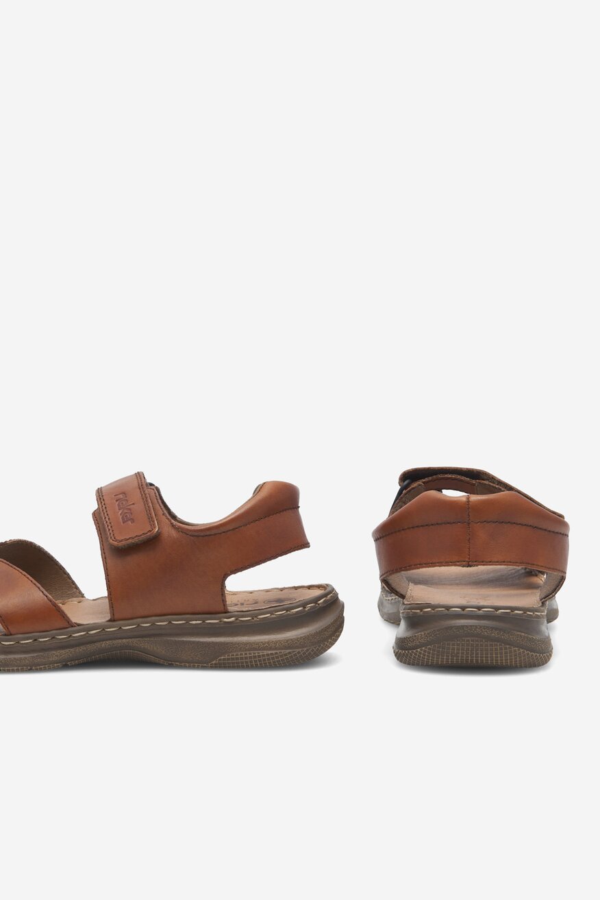 Rieker - Skórzane sandały - 2230056268040