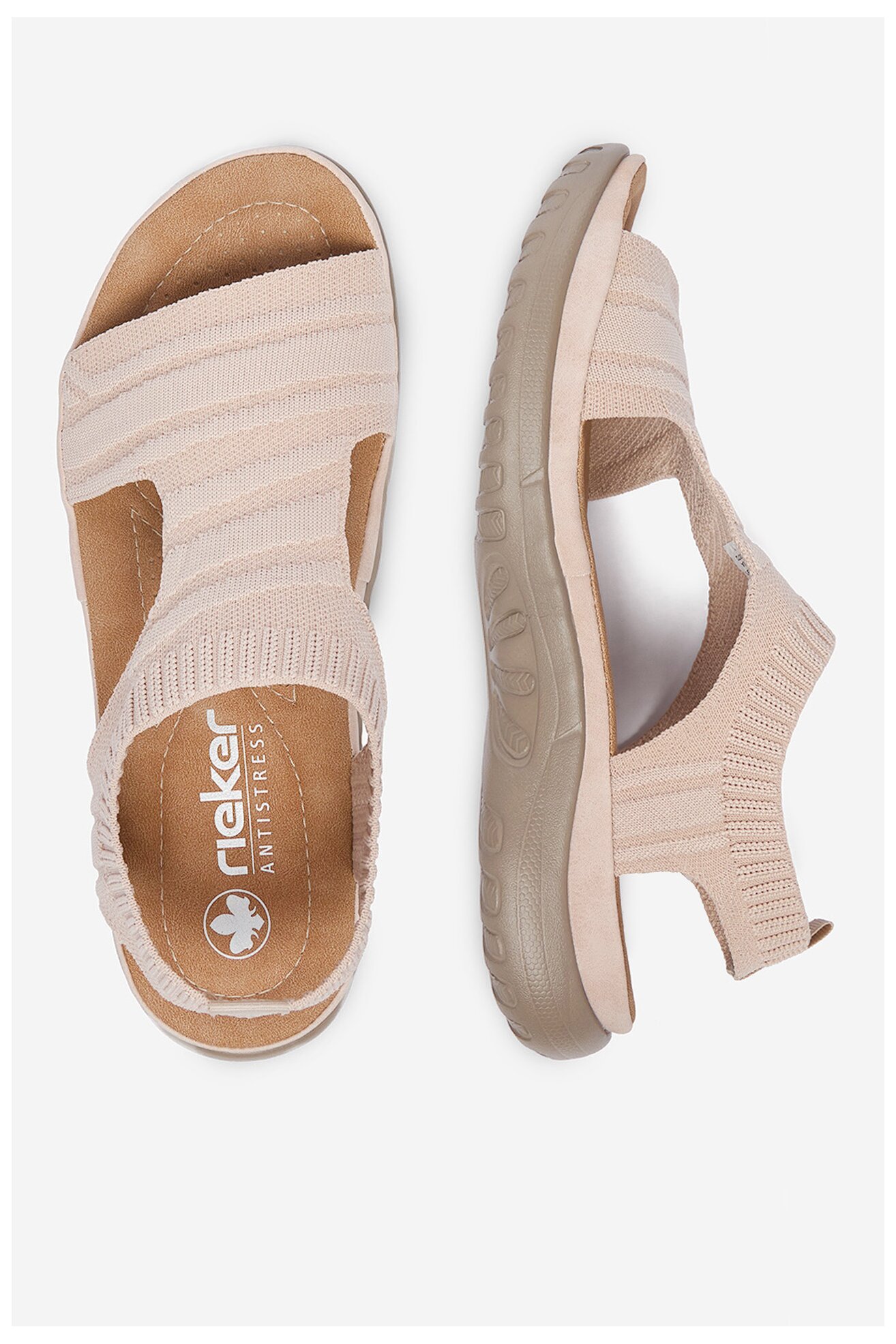 Sandały Rieker CEO-64850-31 Różowy jasny