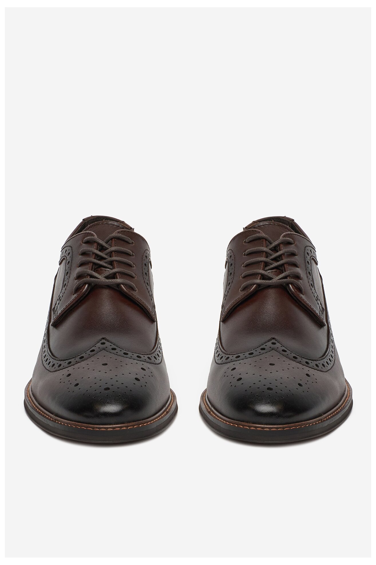 Półbuty Gino Rossi GINO-01 125AM Brązowy