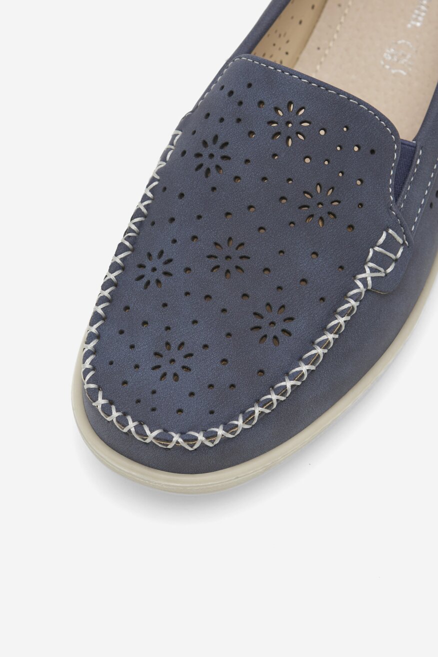 Mokaszin Clara Barson SÖTÉTKÉK - 5905588482352