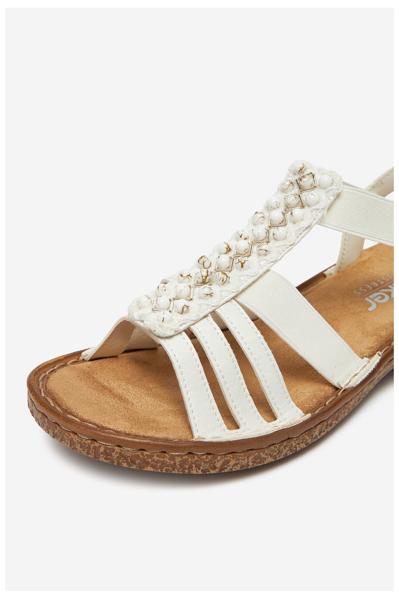 Sandały Rieker 62809-60 Biały