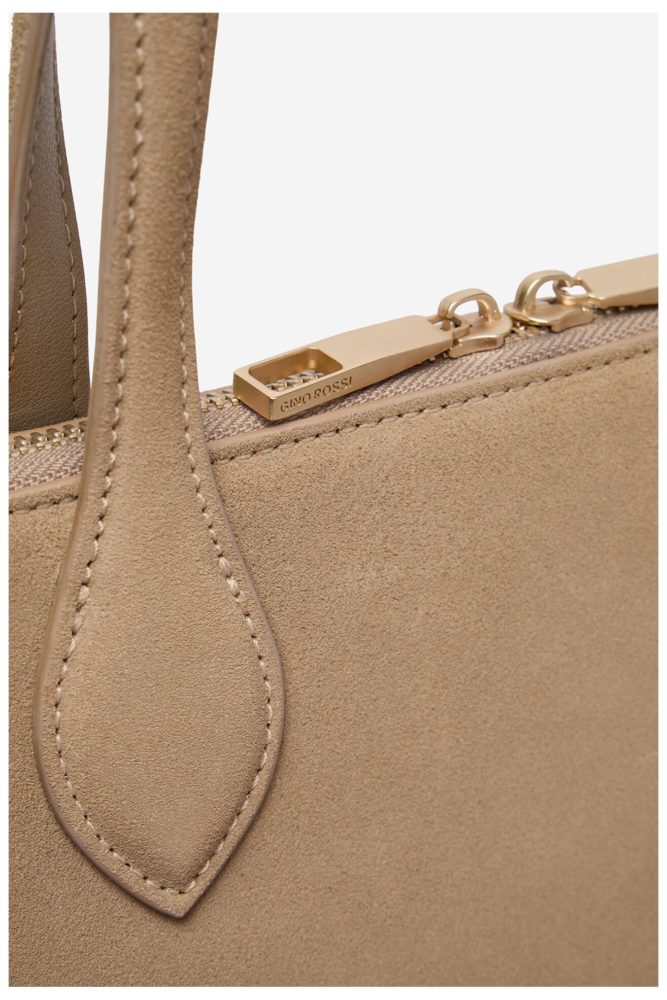 Сумка З Ремінцем Gino Rossi EO-LA482-7019-1 БЕЖЕВИЙ