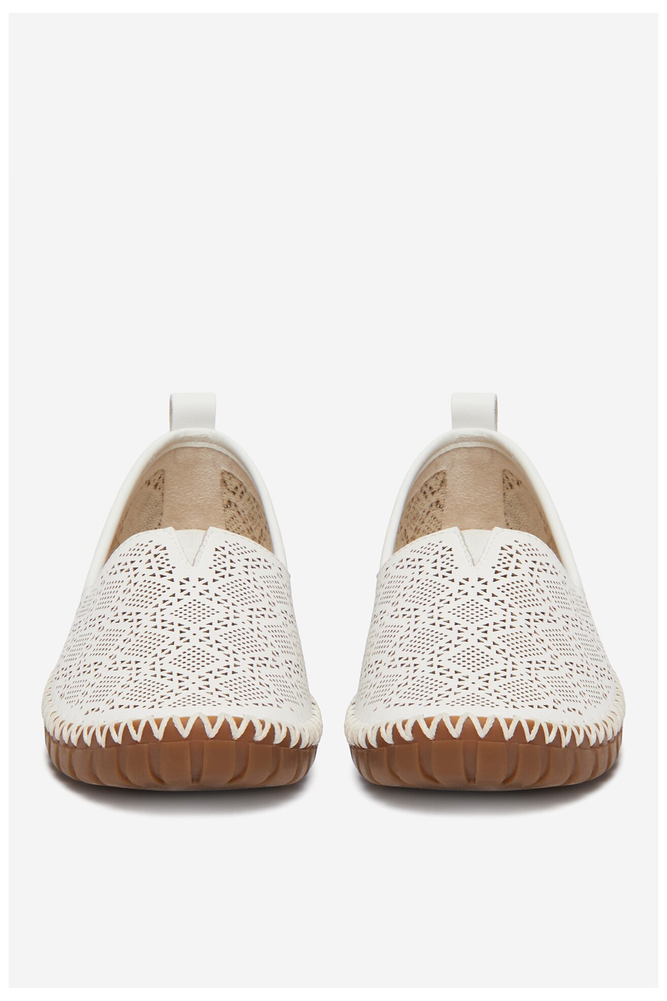 Półbuty Rieker CEO-M2851-80 Biały